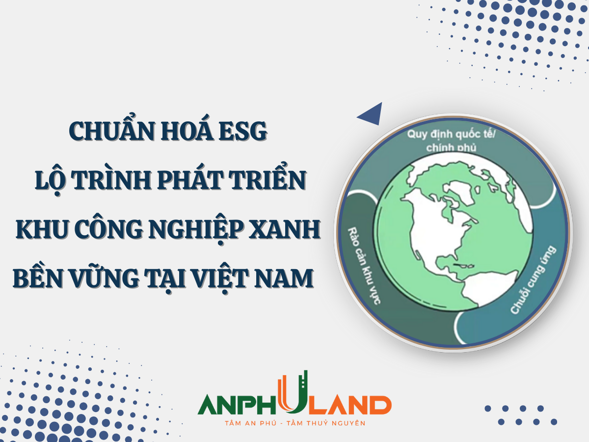 Chuẩn Hóa ESG: Lộ Trình Phát Triển Khu Công Nghiệp Xanh – Bền Vững Tại Việt Nam